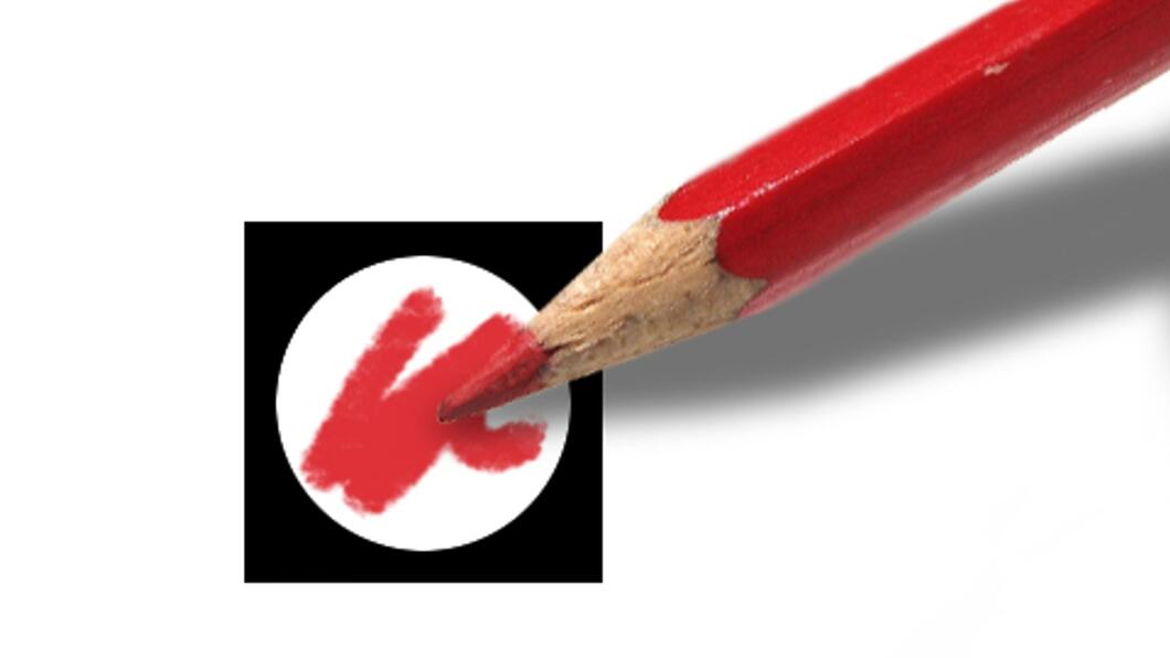 potlood stemmen