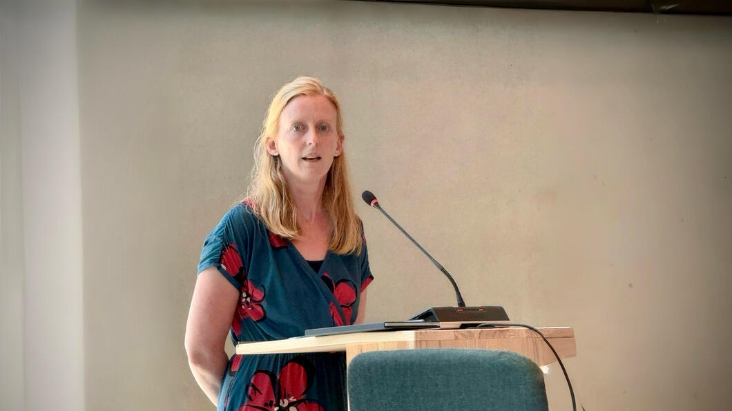 Marloes van de Kolk tijdens de Algemene Beschouwingen 2025
