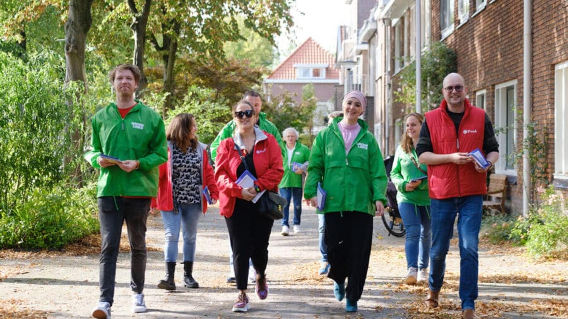 campagne voeren samen met de PvdA