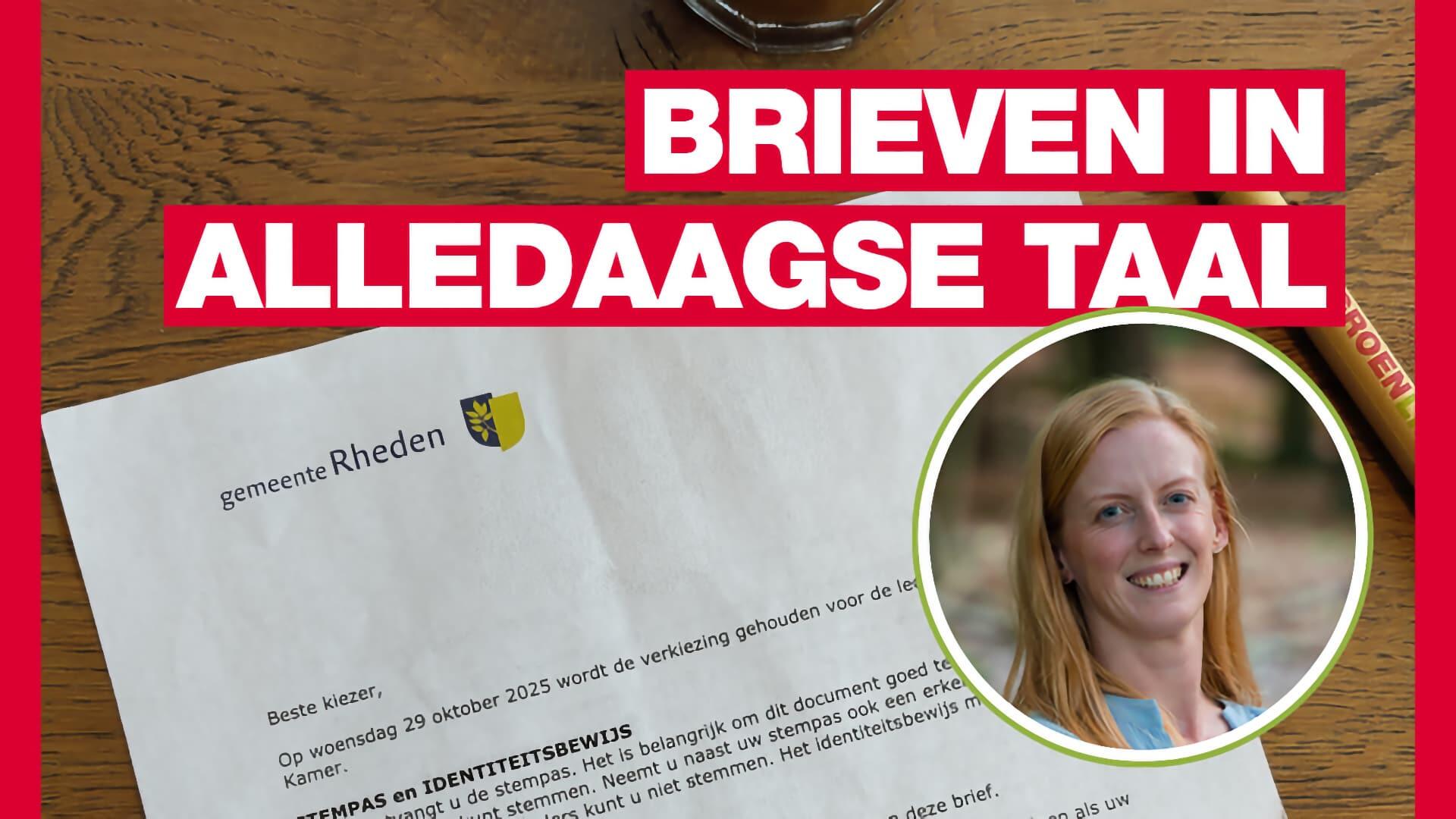 Brieven in allerdaagse taal